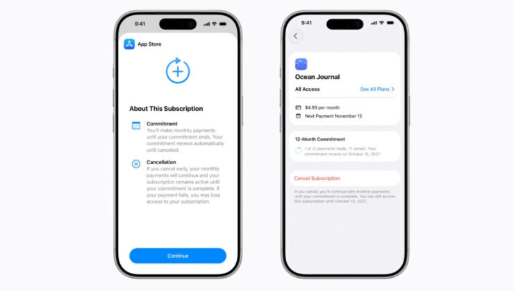 Apple’ın 12 Ay Taahhütlü Aylık Abonelik Modeli: Esneklik ve Uzun Süreli Bağlılık