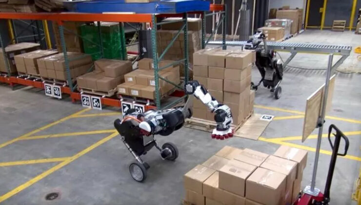 Boston Dynamics güncelledi Handle işe başladı