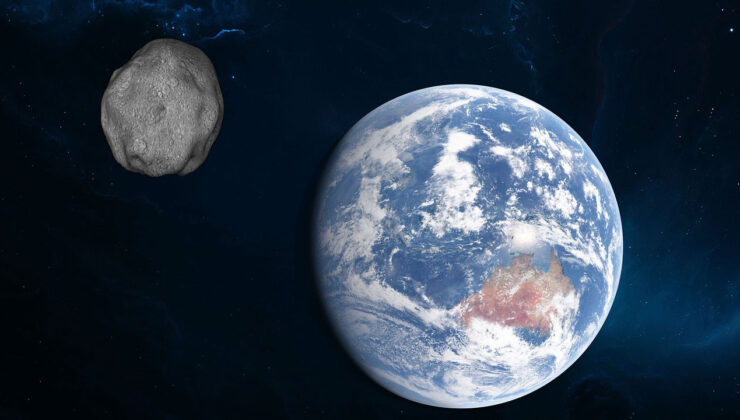 Dev bir asteroid Dünya’ya yaklaşıyor