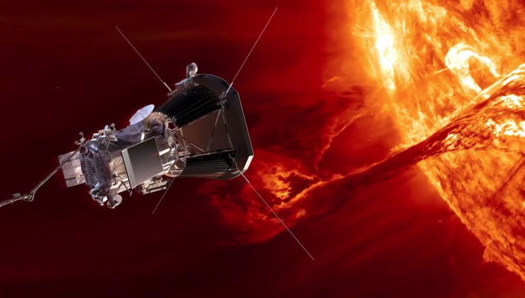 Güneşin atmosferine giren Parker Solar Probe’den ilk görüntüler geldi! Video!