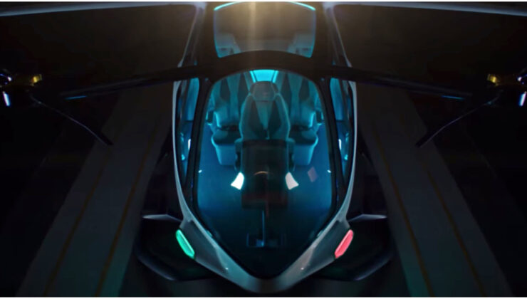 Hidrojen yakıt hücreli ilk uçan otomobil tanıtıldı!