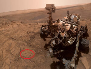 İşte Mars gezegenindeki ilk selfie!