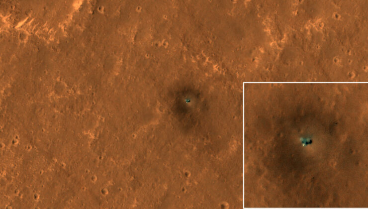 NASA Mars’ın yüzeyindeki araçları uzaydan görüntüledi!