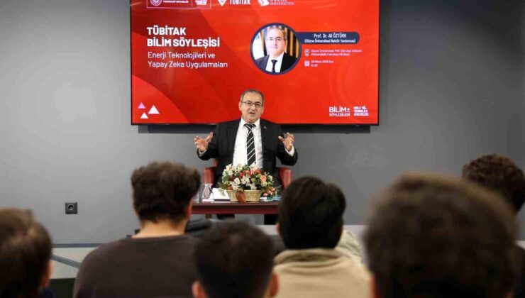 Öztürk “Yapay zeka her meslekte yeni bir dönem başlatıyor”