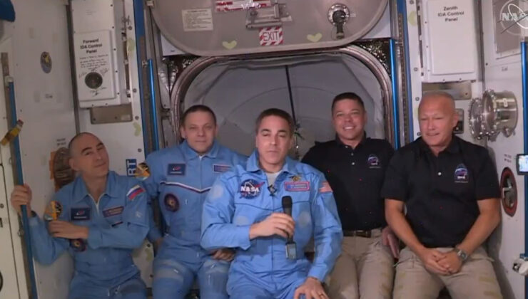 SpaceX astronotları dünyaya dönüyor!
