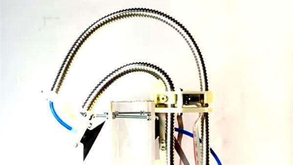 Tıpkı bir sülük gibi duvara tırmanan robot geliştirildi