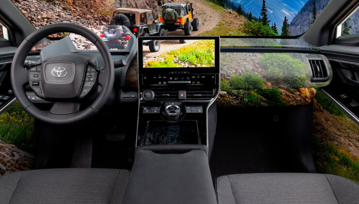 Toyota’dan devrim niteliğinde kamera teknolojisi: “Aracınızın içi aynı zamanda dışı” olacak!