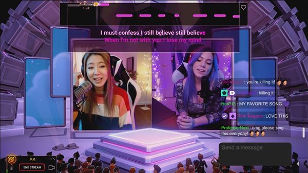 Twitch’den ücretsiz karaoke oyunu, Twitch Sings