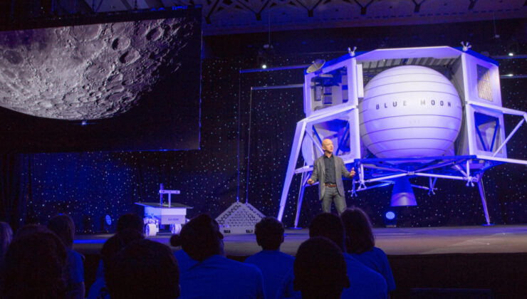 Uzay şirketi Blue Origin, Dünya’dan Ay’a yol yapacak!