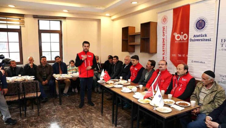 Atatürk Üniversitesi ve Erzurum Teknik Üniversitesi, Çiftçiler Günü’nde Dijital Tarımı Köye Taşıdı