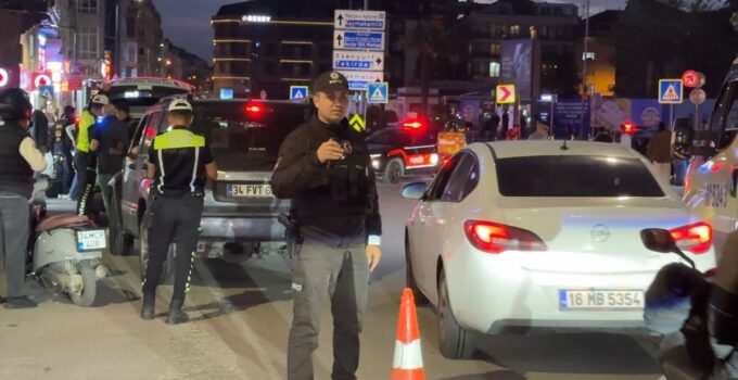 Avcılar’da dron destekli asayiş ve trafik denetimi