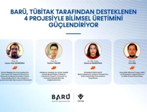 BARÜ, TÜBİTAK tarafından desteklenen 4 projesiyle bilimsel üretimini güçlendiriyor