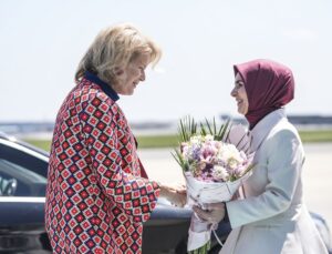 Belçika Kraliçesi Mathilde başkanlığındaki heyet İstanbul’a geldi