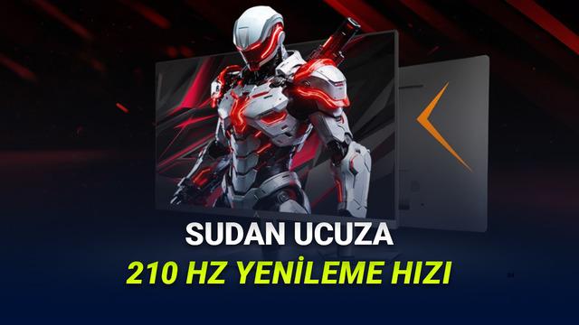 Lenovo, Aşırı Uygun Fiyata 210 Hz Yenileme Hızı Sunan Oyuncu Monitörü Tanıttı