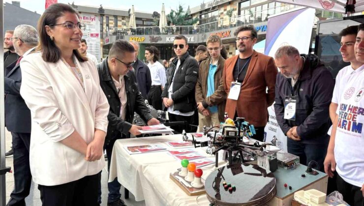 Meslek lisesi öğrencilerinin projeleri görücüye çıktı