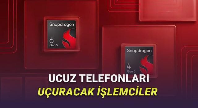 Orta Segment Telefonları Uçuracak Snapdragon 6 Gen 5 ve Snapdragon 4 Gen 5 Tanıtıldı