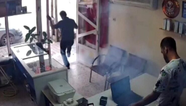 Tamir edilen cep telefonunun bataryası patladı