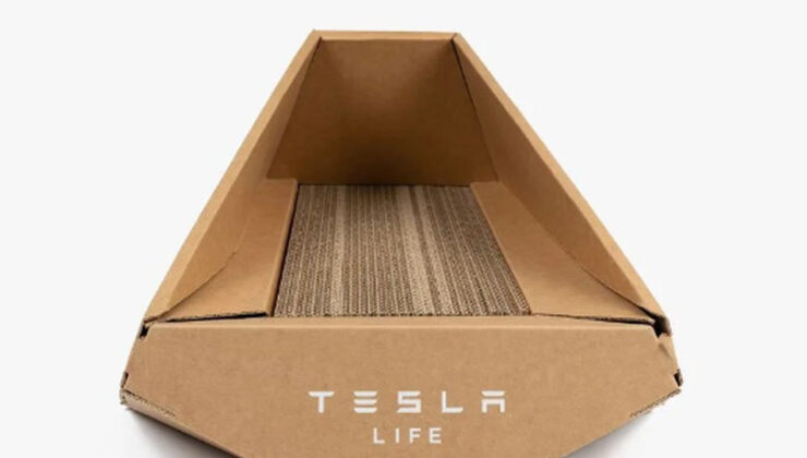 Tesla şimdi de Cybertruck görünümlü kedi evi satışına başladı