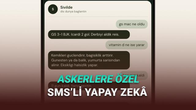 Tuşlu Telefon Kullanan Askerlerin ChatGPT’ye Yazar Gibi SMS Atarak Gündeme Ulaşmasını Sağlayan Hizmet: “Sivilde”